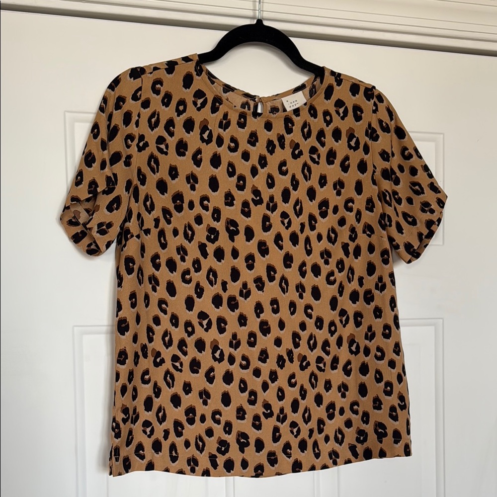 A New Day Leopard Top